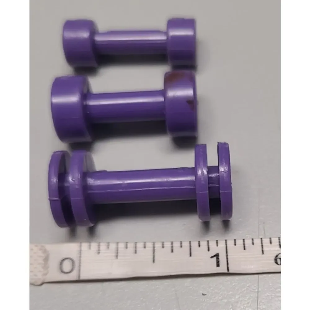 VINTAGE 1984 Barbie Work Out Center Gym Weights Towel  Parts Not Complete Retro